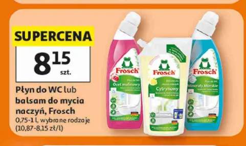 Płyn do WC Frosch Ocet malinowy +1 wariant