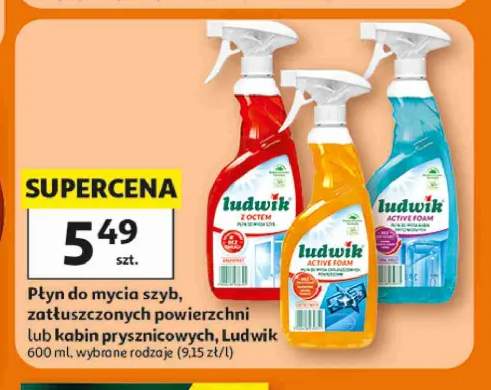 Płyn do mycia szyb z octem Ludwik +2 warianty
