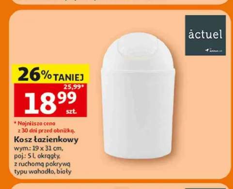 Kosz łazienkowy Actuel 5 l