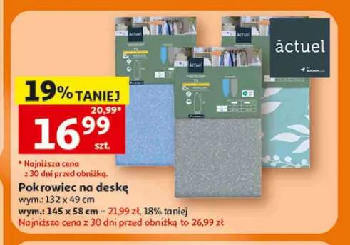 Pokrowiec na deskę do prasowania Actuel 132x49 cm +1 wariant