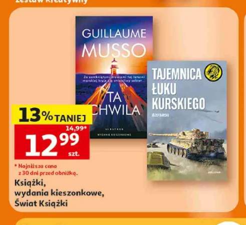 Książka Ta chwila Guillaume Musso +1 wariant