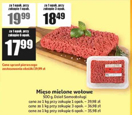 mięso mielone wołowe