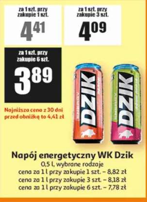 napój energetyczny