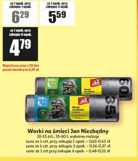 worki na śmieci