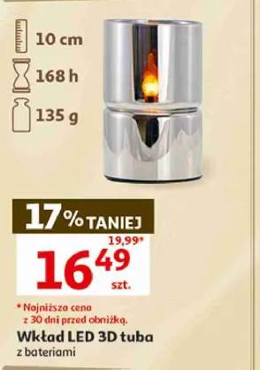 wkład LED do znicza