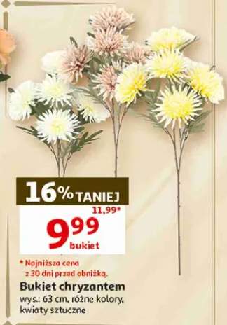 chryzantema sztuczna