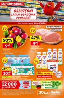 Okładka gazetki Auchan