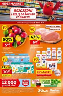 Okładka gazetki Auchan