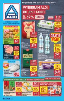 Okładka gazetki Aldi