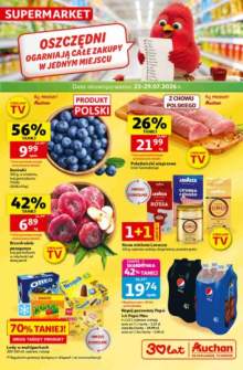Okładka gazetki Auchan