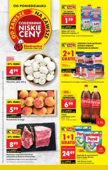 Okładka gazetki Biedronka