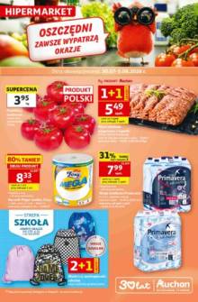 Okładka gazetki Auchan