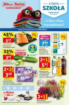 Okładka gazetki Auchan