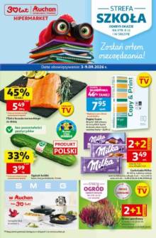 Okładka gazetki Auchan