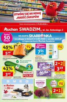 Okładka gazetki Auchan