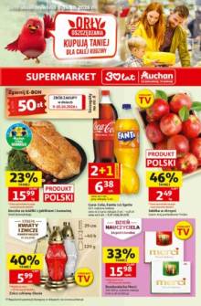 Okładka gazetki Auchan
